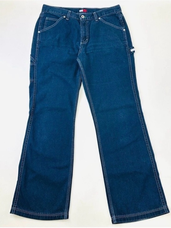 Tommy Hilfiger Other - 90s Vintage Hilfiger men denim carpenter jeans Size 32in Inseam 31.5in